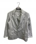 POLO RALPH LAURENポロ・ラルフローレン）の古着「2Ｂテーラードジャケット」｜グレー