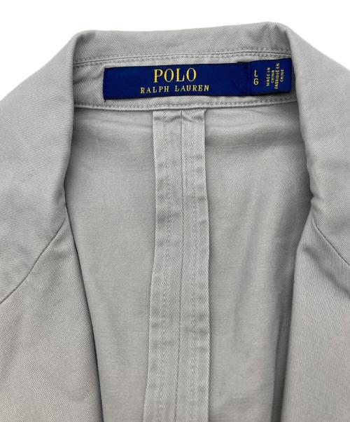 POLO RALPH LAUREN（ポロ・ラルフローレン）POLO RALPH LAUREN (ポロ・ラルフローレン) 2Ｂテーラードジャケット グレー サイズ:Lの古着・服飾アイテム