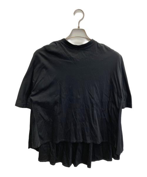 COGTHEBIGSMOKE（コグザビッグスモーク）COGTHEBIGSMOKE (コグザビッグスモーク) ワイドカットソー ブラック サイズ:FREEの古着・服飾アイテム