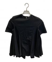 theory luxe（セオリーリュクス）の古着「ISOLAペプラムカットソー」｜ブラック