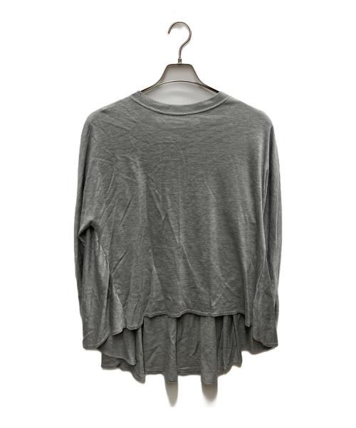 COGTHEBIGSMOKE（コグザビッグスモーク）COGTHEBIGSMOKE (コグザビッグスモーク) バックフレアTシャツ グレー サイズ:FREEの古着・服飾アイテム