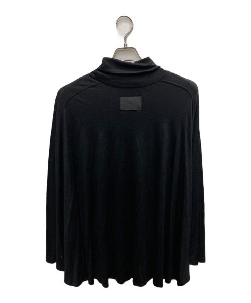 COGTHEBIGSMOKE（コグザビッグスモーク）COGTHEBIGSMOKE (コグザビッグスモーク) ELYSE FLAIR HIGH-NECK TOP ブラック サイズ:FREEの古着・服飾アイテム