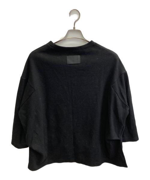 COGTHEBIGSMOKE（コグザビッグスモーク）COGTHEBIGSMOKE (コグザビッグスモーク) ナロースリーブトップ ブラック サイズ:FREEの古着・服飾アイテム