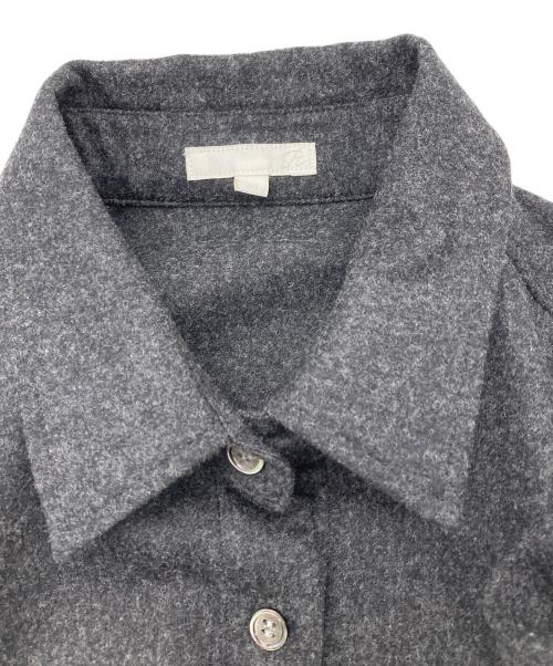 23区（ニジュウサンク）23区 (ニジュウサンク) RITA (リタ) シャツワンピース グレー サイズ:36の古着・服飾アイテム