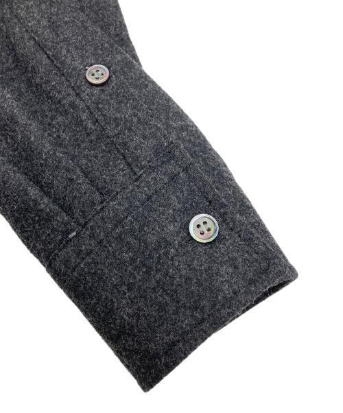 23区（ニジュウサンク）23区 (ニジュウサンク) RITA (リタ) シャツワンピース グレー サイズ:36の古着・服飾アイテム