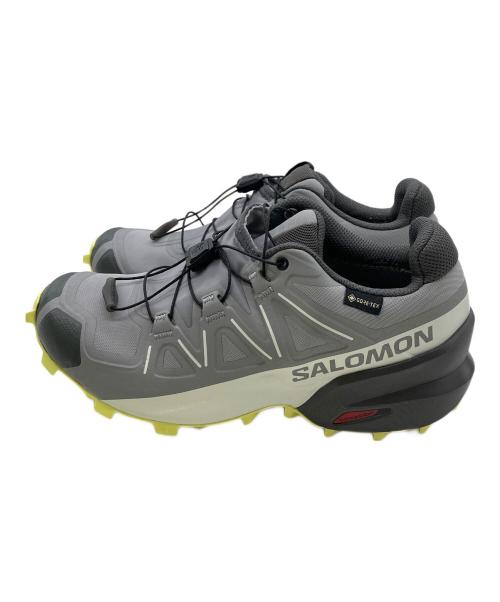SALOMON（サロモン）SALOMON (サロモン) SPEED CROSS GTX グレー サイズ:24の古着・服飾アイテム