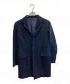 green label relaxingグリーンレーベルリラクシング）の古着「Loro Piana STORM/チェスターコート」｜ネイビー