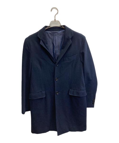 green label relaxing（グリーンレーベルリラクシング）green label relaxing (グリーンレーベルリラクシング) Loro Piana STORM/チェスターコート ネイビー サイズ:Mの古着・服飾アイテム