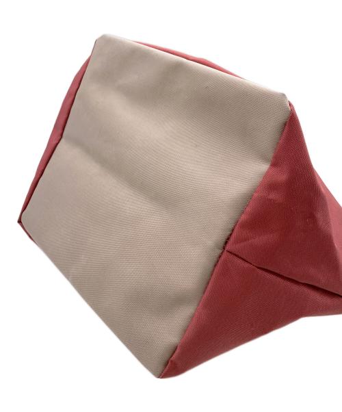 Herve Chapelier（エルベシャプリエ）Herve Chapelier (エルベシャプリエ) 舟型ナイロントートバッグ ピンクの古着・服飾アイテム