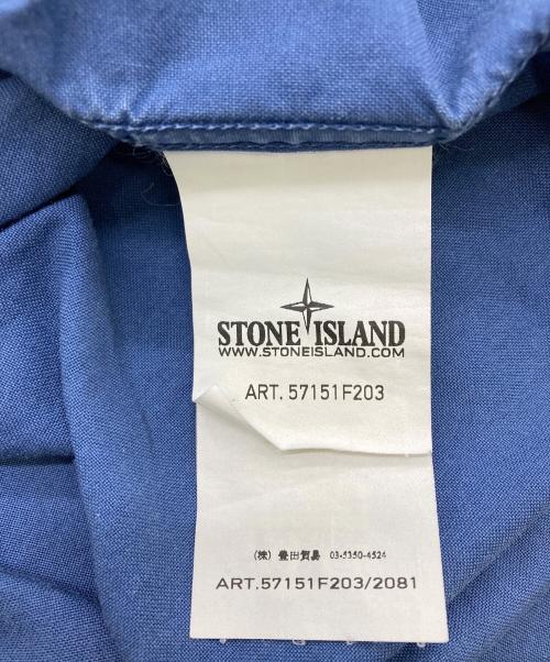 STONE ISLAND（ストーンアイランド）STONE ISLAND (ストーンアイランド) 長袖シャツ インディゴ サイズ:Lの古着・服飾アイテム