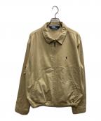 POLO RALPH LAURENポロ・ラルフローレン）の古着「襟裏チェックスイングトップ」｜ベージュ