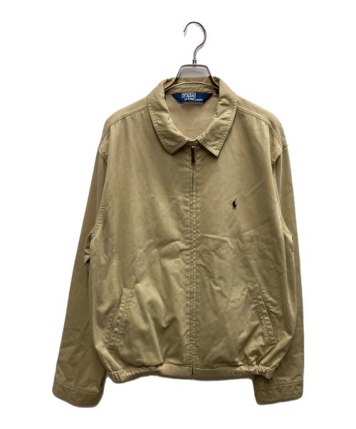 POLO RALPH LAUREN（ポロ・ラルフローレン）POLO RALPH LAUREN (ポロ・ラルフローレン) 襟裏チェックスイングトップ ベージュ サイズ:Lの古着・服飾アイテム