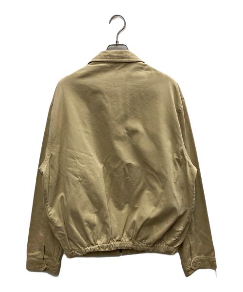 POLO RALPH LAUREN（ポロ・ラルフローレン）POLO RALPH LAUREN (ポロ・ラルフローレン) 襟裏チェックスイングトップ ベージュ サイズ:Lの古着・服飾アイテム