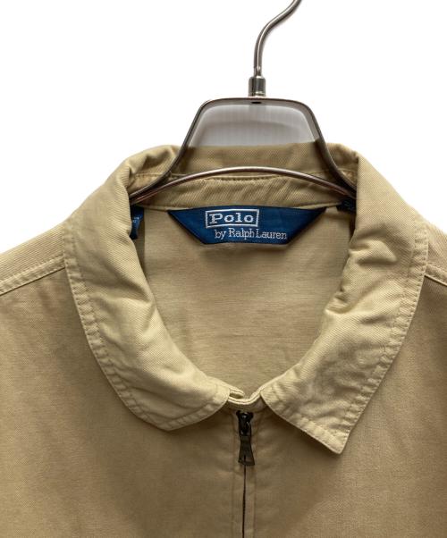 POLO RALPH LAUREN（ポロ・ラルフローレン）POLO RALPH LAUREN (ポロ・ラルフローレン) 襟裏チェックスイングトップ ベージュ サイズ:Lの古着・服飾アイテム
