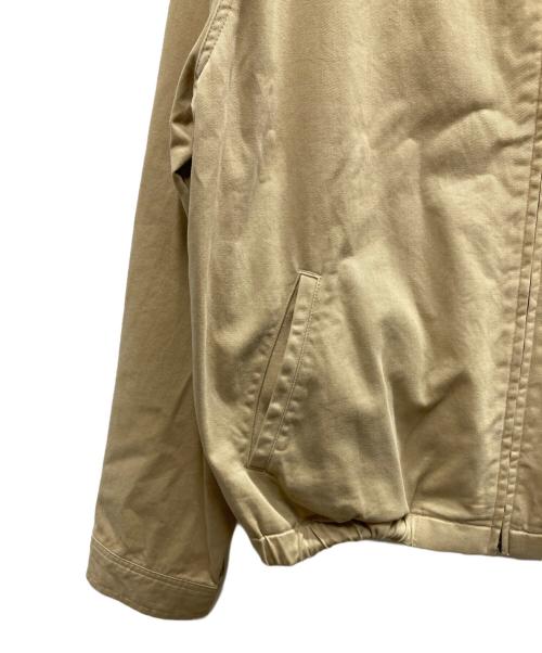 POLO RALPH LAUREN（ポロ・ラルフローレン）POLO RALPH LAUREN (ポロ・ラルフローレン) 襟裏チェックスイングトップ ベージュ サイズ:Lの古着・服飾アイテム