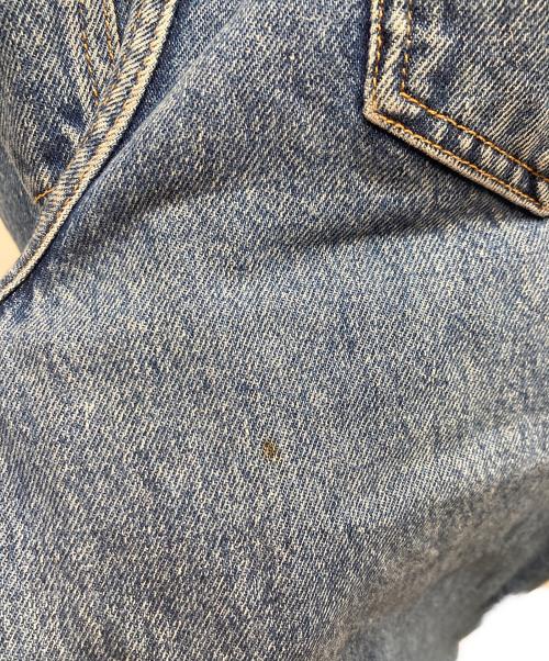 ZARA（ザラ）ZARA (ザラ) MAISON SPECIAL (メゾンスペシャル) ダブルウエストデニムパンツ インディゴ サイズ:38の古着・服飾アイテム