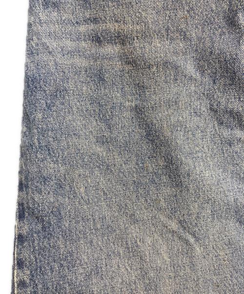 ZARA（ザラ）ZARA (ザラ) MAISON SPECIAL (メゾンスペシャル) ダブルウエストデニムパンツ インディゴ サイズ:38の古着・服飾アイテム