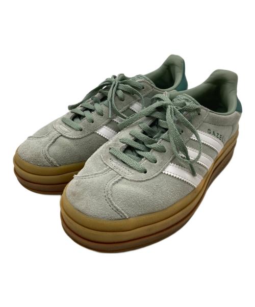 adidas（アディダス）adidas (アディダス) GAZELLE BOLD W グリーン サイズ:23の古着・服飾アイテム
