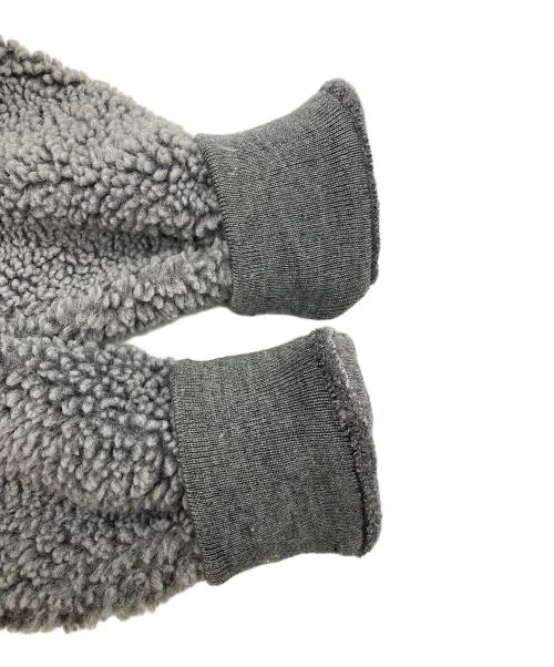 Gymphlex（ジムフレックス）Gymphlex (ジムフレックス) フルジップ フードボアジャケット グレー サイズ:Lの古着・服飾アイテム