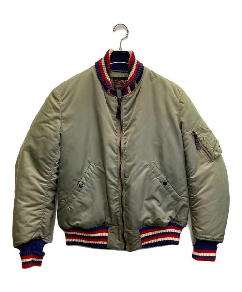 UNITED CARR（ユナイテッドカー）UNITED CARR (ユナイテッドカー) MA-1 フライトジャケット カーキ サイズ:Mの古着・服飾アイテム