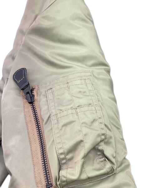 UNITED CARR（ユナイテッドカー）UNITED CARR (ユナイテッドカー) MA-1 フライトジャケット カーキ サイズ:Mの古着・服飾アイテム