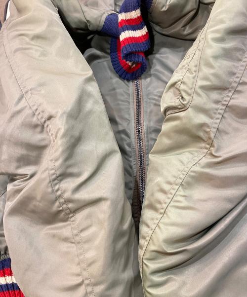 UNITED CARR（ユナイテッドカー）UNITED CARR (ユナイテッドカー) MA-1 フライトジャケット カーキ サイズ:Mの古着・服飾アイテム