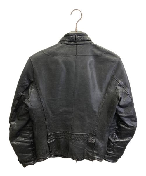 NEIL BARRETT（ニールバレット）NEIL BARRETT (ニールバレット) カウレザージャケット ブラック サイズ:XSの古着・服飾アイテム