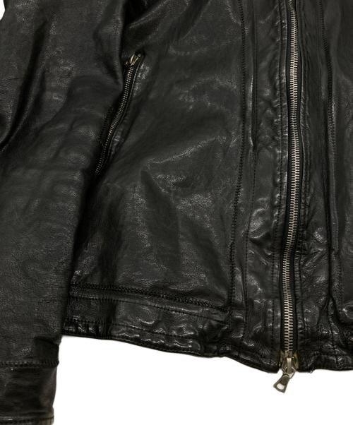 NEIL BARRETT（ニールバレット）NEIL BARRETT (ニールバレット) カウレザージャケット ブラック サイズ:XSの古着・服飾アイテム