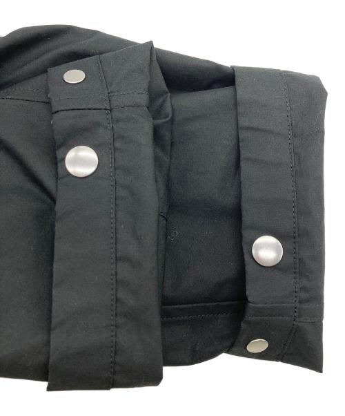 JIL SANDER（ジルサンダー）JIL SANDER (ジルサンダー) バックロゴプリントコーチジャケット ブラック サイズ:46の古着・服飾アイテム