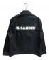 JIL SANDER (ジルサンダー) バックロゴプリントコーチジャケット ブラック サイズ:46：46000円