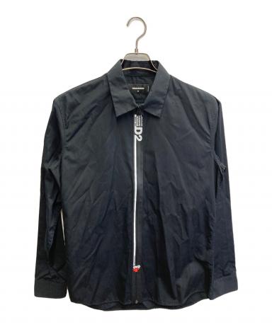 中古・古着通販】DSQUARED2 (ディースクエアード) ジップシャツ