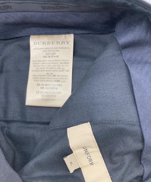BURBERRY（バーバリー）BURBERRY (バーバリー) サイドラインスラックス ブラック サイズ:46の古着・服飾アイテム