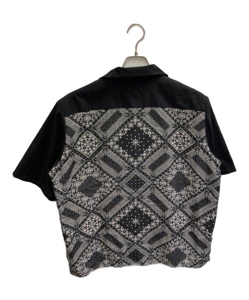 SOPHNET.（ソフネット）SOPHNET. (ソフネット) PATTERN MIX ALOHA SHIRT ブラック サイズ:Sの古着・服飾アイテム