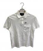 FRED PERRY×RAF SIMONSフレッドペリー×ラフシモンズ）の古着「コラボポロシャツ」｜ホワイト