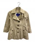 BURBERRY BLUE LABELバーバリーロンドンブルーレーベル）の古着「裏ノバチェック ライナー付トレンチコート」｜ベージュ