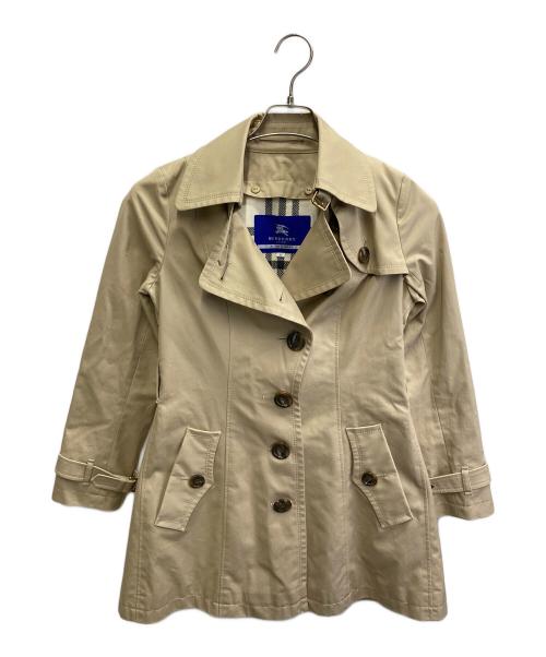 BURBERRY BLUE LABEL（バーバリーロンドンブルーレーベル）BURBERRY BLUE LABEL (バーバリーロンドンブルーレーベル) 裏ノバチェック ライナー付トレンチコート ベージュ サイズ:38の古着・服飾アイテム