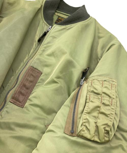 BUZZ RICKSON'S（バズリクソンズ）Buzz Rickson's (バズリクソンズ) BEAMS (ビームス) MA-1ジャケット カーキ サイズ:38の古着・服飾アイテム