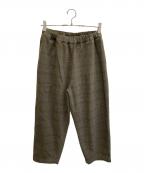 オローネオローネ）の古着「バルーンロングパンツ」｜ブラウン