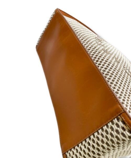 STELLA McCARTNEY（ステラマッカートニー）STELLA McCARTNEY (ステラマッカートニー) メッシュトートバッグ ブラウンの古着・服飾アイテム