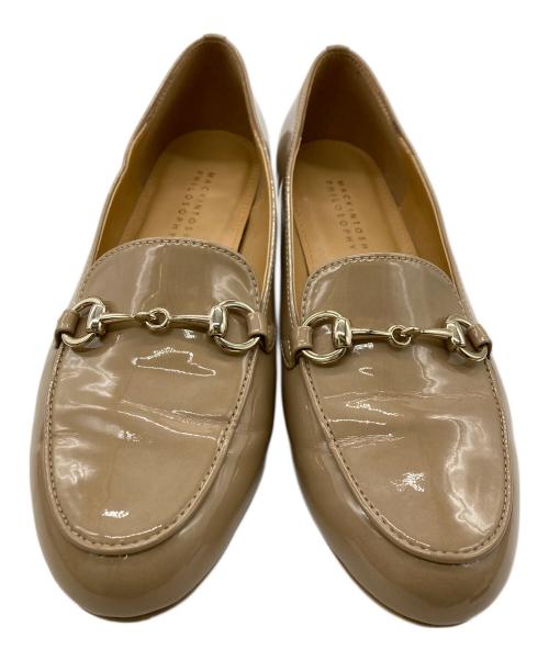 MACKINTOSH PHILOSOPHY（マッキントッシュ フィロソフィー）MACKINTOSH PHILOSOPHY (マッキントッシュ フィロソフィー) ビットローファー ベージュ サイズ:22.5ｃｍの古着・服飾アイテム