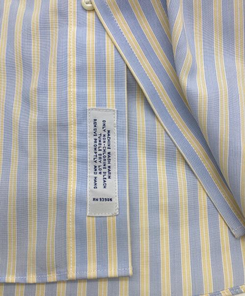 BROOKS BROTHERS（ブルックスブラザーズ）BROOKS BROTHERS (ブルックスブラザーズ) ボタンダウンシャツ イエロー×ブルー サイズ:16-32の古着・服飾アイテム