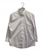 BROOKS BROTHERSブルックスブラザーズ）の古着「ストライプBDシャツ」｜パープル×ブルー