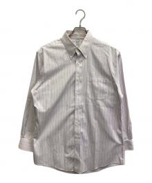 BROOKS BROTHERS（ブルックスブラザーズ）の古着「ストライプBDシャツ」｜パープル×ブルー