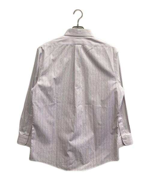 BROOKS BROTHERS（ブルックスブラザーズ）BROOKS BROTHERS (ブルックスブラザーズ) ストライプBDシャツ パープル×ブルー サイズ:16-32の古着・服飾アイテム