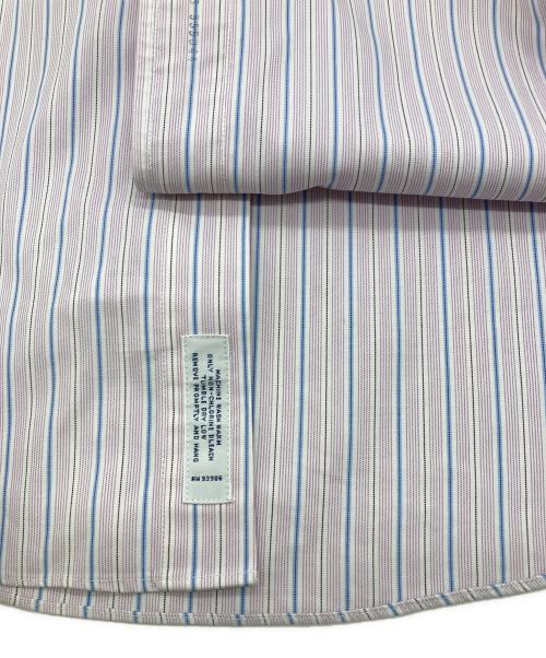 BROOKS BROTHERS（ブルックスブラザーズ）BROOKS BROTHERS (ブルックスブラザーズ) ストライプBDシャツ パープル×ブルー サイズ:16-32の古着・服飾アイテム