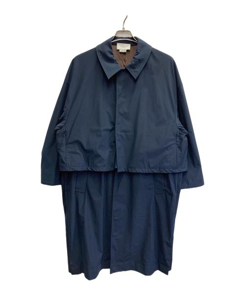 YOKE（ヨーク）YOKE (ヨーク) 3WAYバルカラーシェアコート ネイビー サイズ:Sの古着・服飾アイテム
