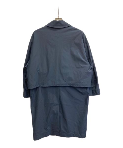 YOKE（ヨーク）YOKE (ヨーク) 3WAYバルカラーシェアコート ネイビー サイズ:Sの古着・服飾アイテム