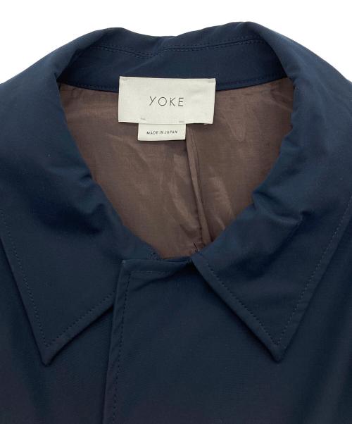 YOKE（ヨーク）YOKE (ヨーク) 3WAYバルカラーシェアコート ネイビー サイズ:Sの古着・服飾アイテム