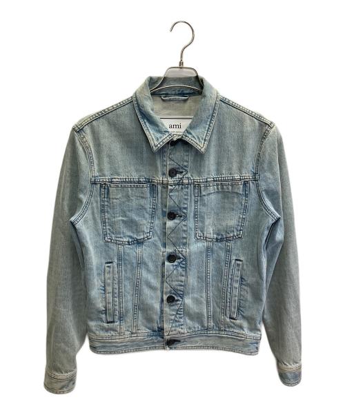 AMI Alexandre Mattiussi（アミアレクサンドルマテュッシ）AMI Alexandre Mattiussi (アミアレクサンドルマテュッシ) デニムジャケット インディゴ サイズ:Mの古着・服飾アイテム