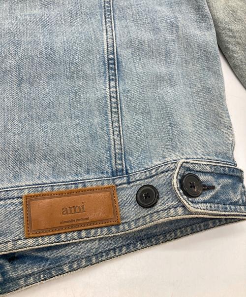 AMI Alexandre Mattiussi（アミアレクサンドルマテュッシ）AMI Alexandre Mattiussi (アミアレクサンドルマテュッシ) デニムジャケット インディゴ サイズ:Mの古着・服飾アイテム